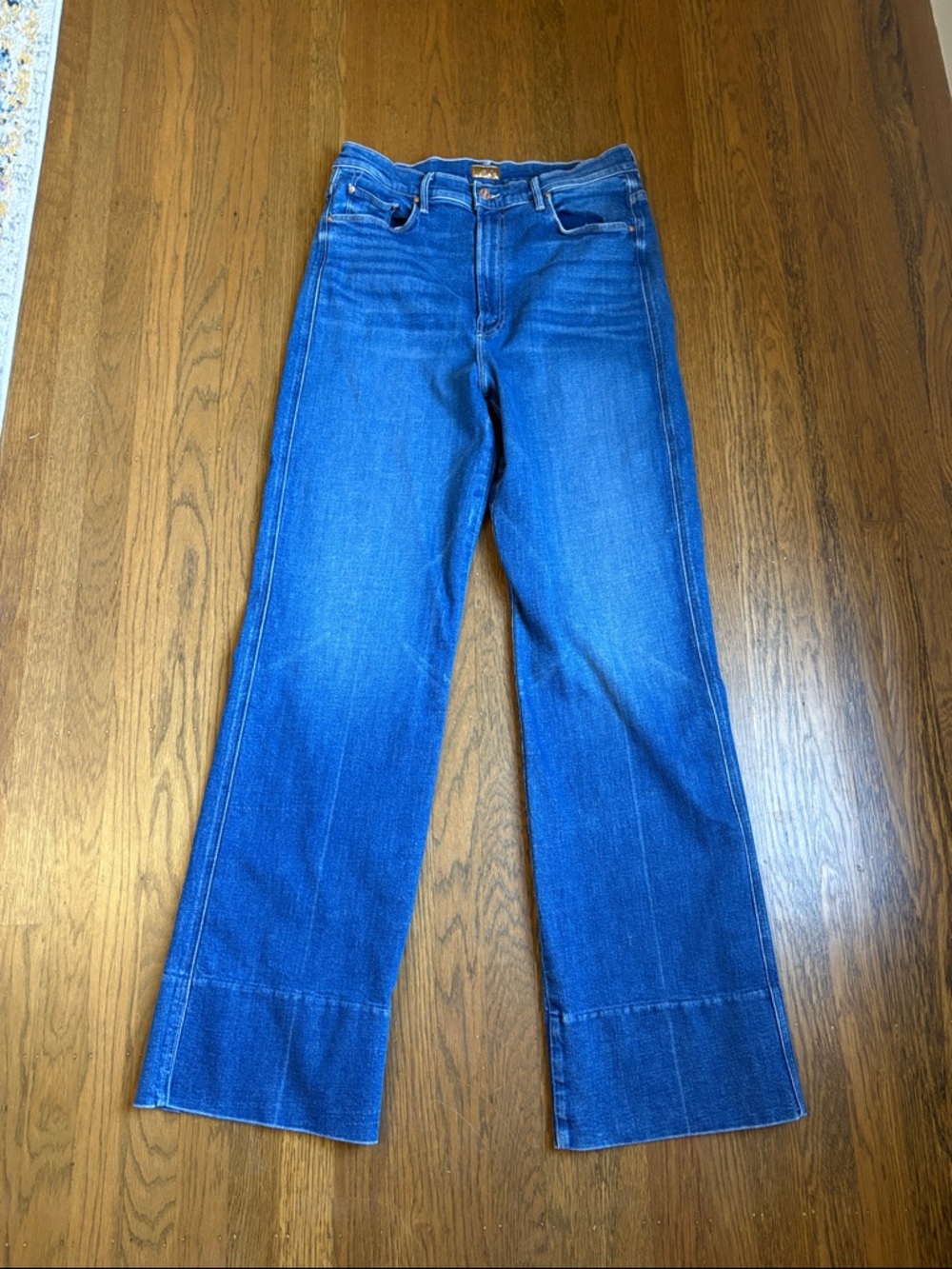 Mother jeans women’s THE MAVEN WIDE HEM HEEL size 34